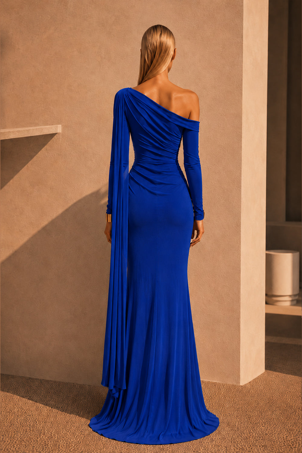Whisper Dress Royal Blue