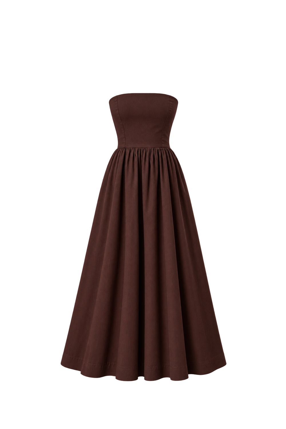 Lola Dress Chocolate Brown